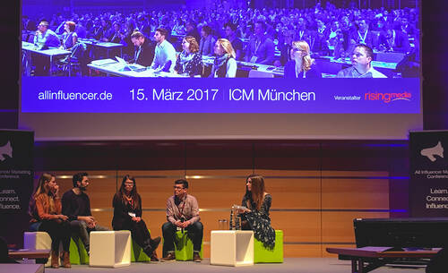 Premiere der AllInfluencer Marketing Conference