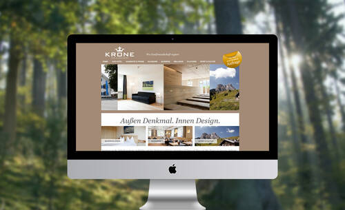 MASSIVE ART – Website-Relaunch für Alpenhotel Krone